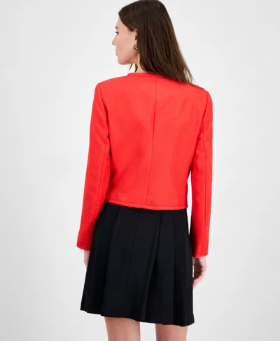 Bar Iii Women's Tweed Jacket, Exclusively At Macy's