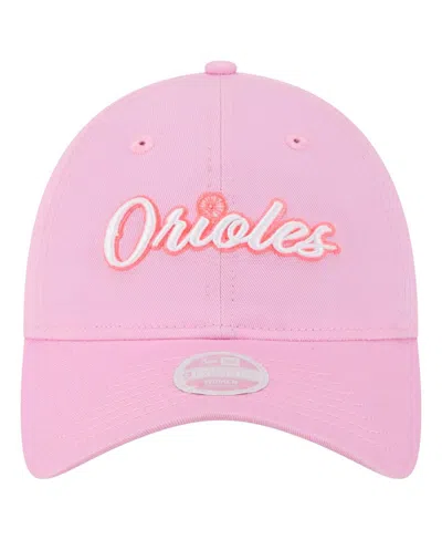New Era Women's Pink Baltimore Orioles Mother's Day 9twenty Adjustable Hat
