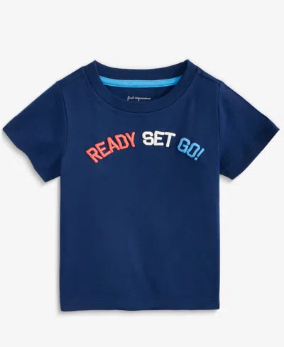 First Impressions Baby Boys Ready Set Go Graphic T-shirt, Exclusively At Macy's