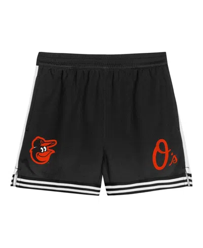 Outerstuff Toddler Orange/black Baltimore Orioles Pinch Hitter Infielder T-shirt Shorts Set