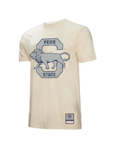Mitchell & Ness Cream Penn State Nittany Lions Vintage Tone T-shirt