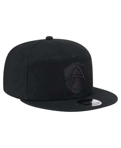 New Era Men's Black St. Louis City Sc Canvas Camp 9fifty Snapback Hat
