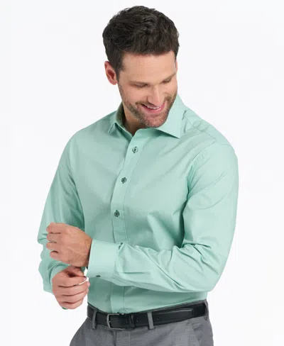 Nick Graham Men's Kaleidoscope Star Dress Shirt In Green