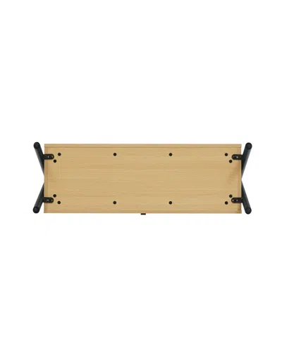 Manhattan Comfort 70.9" Wood Paloma Modern Upholstered Open Hanging Closet