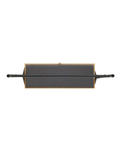 Manhattan Comfort 70.9" Wood Paloma Modern Upholstered Open Hanging Closet
