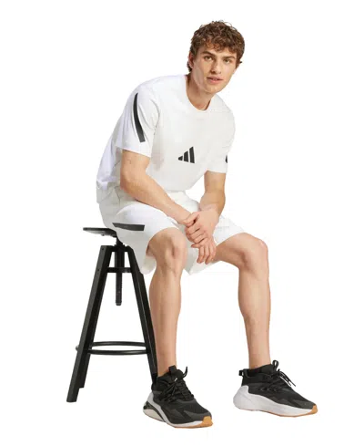 Adidas Originals Men's Regular Fit Shorts In White