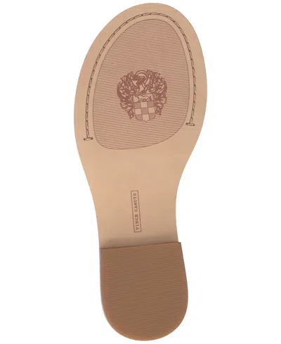 Vince Camuto Women's Liba Toe-loop Flat Sandals In White