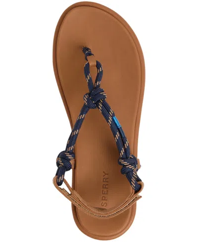 Sperry Isla T-bar Slingback Sandal In Brown