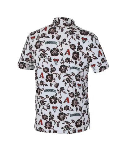Reyn Spooner Men's White Arizona Diamondbacks Pua Performance Polo Shirt In White