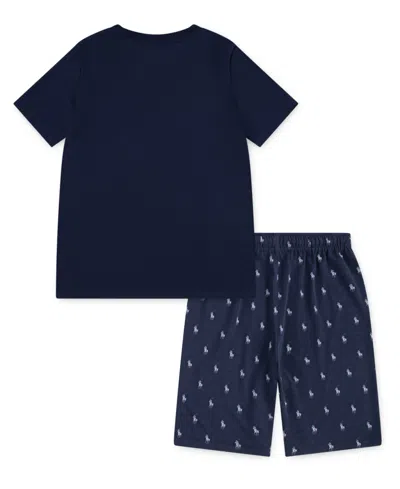 Ralph Lauren Cotton T-shirt And Shorts Set