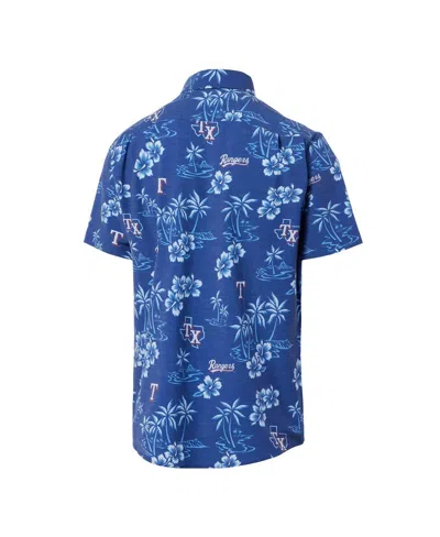 Reyn Spooner Men's Royal Texas Rangers Kekai Button-down Shirt In Blue