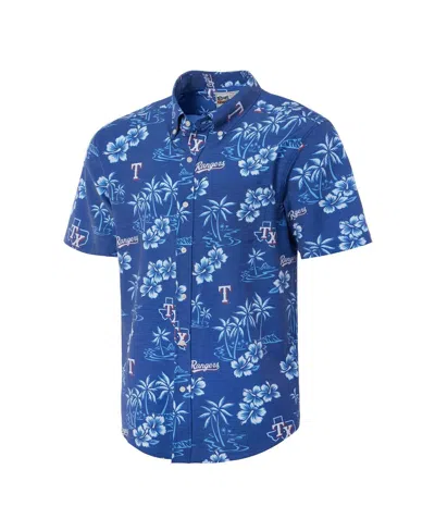 Reyn Spooner Men's Royal Texas Rangers Kekai Button-down Shirt In Blue