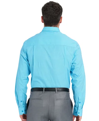 Nick Graham Men's Kaleidoscope Star Dress Shirt In Blue