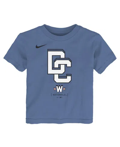 Nike Toddler Blue Washington Nationals 2025 City Connect T-shirt