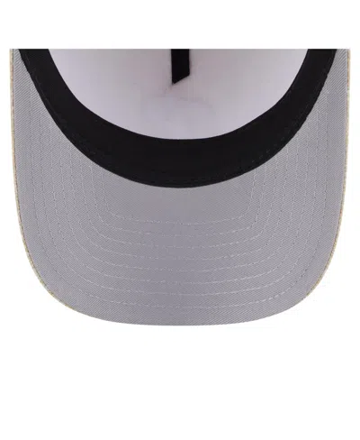 NEW ERA MEN'S BEIGE PHILADELPHIA PHILLIES COTTON WEAVE M-CROWN A-FRAME 9FORTY ADJUSTABLE HAT 