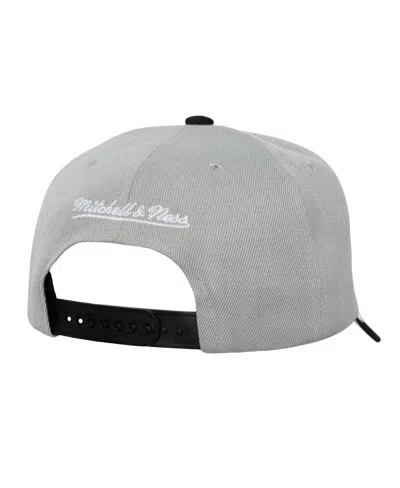 Mitchell & Ness Men's Gray/black Los Angeles Kings Underarch Two-tone Pro Crown Snapback Hat