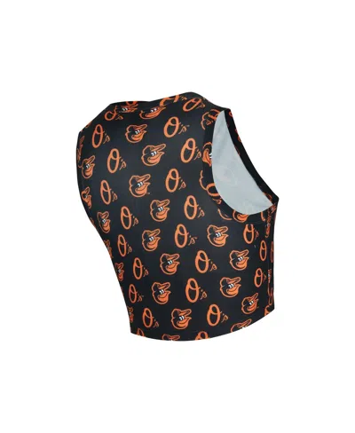 Concepts Sport Women's Black Baltimore Orioles Knit Tank Top Skort Set In Black