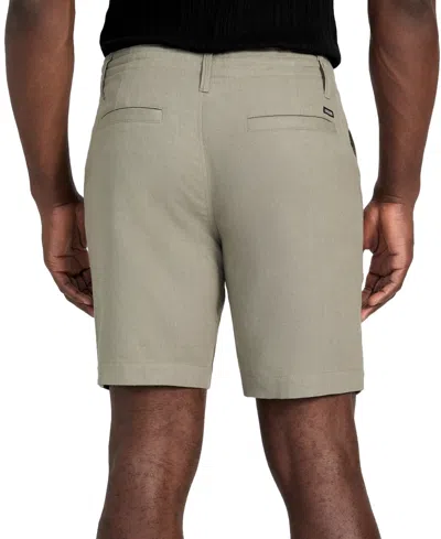 Guess Men's Fletcher Relaxed-fit Textured 8" Shorts In Neutral