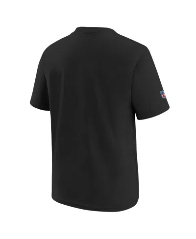 Nike Big Boys And Girls Black Los Angeles Chargers 2024 Nfl Crucial Catch T-shirt