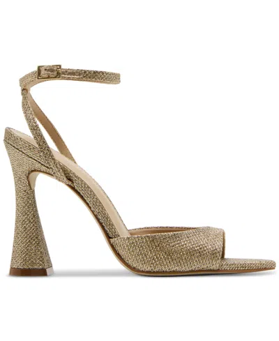 Steve Madden Women's Beki Two-piece Flare-heel Sandals In Brown