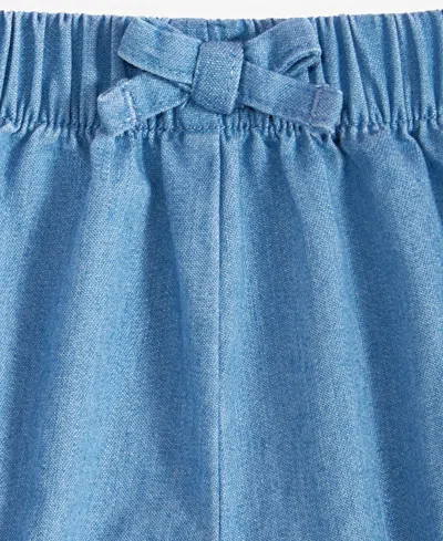 First Impressions Baby Girls Denim Bubble Shorts, Exclusively At Macy's