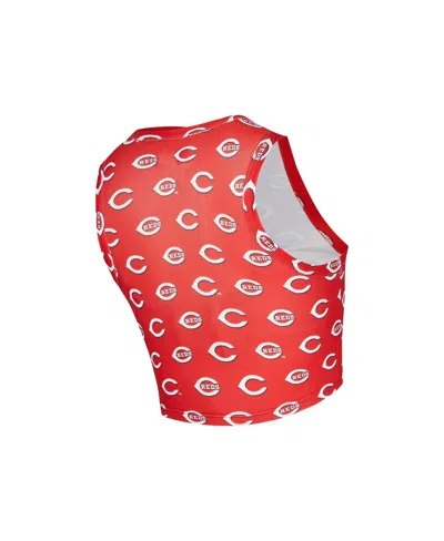 Concepts Sport Women's Red Cincinnati Reds Knit Tank Top Skort Set In Red