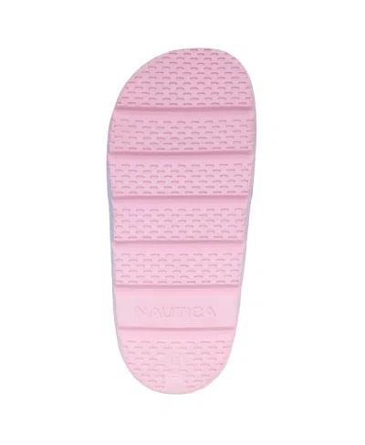 Nautica Little And Big Girls Arnon Slides In Pink