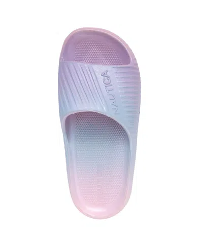 Nautica Little And Big Girls Arnon Slides In Pink