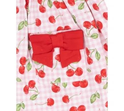 Rare Editions Baby Girls Daisy-print Tank Dress With Pockets & Headband, 2 Piece Set