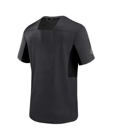 Fanatics Men's Black Dallas Stars Authentic Pro Performance T-shirt
