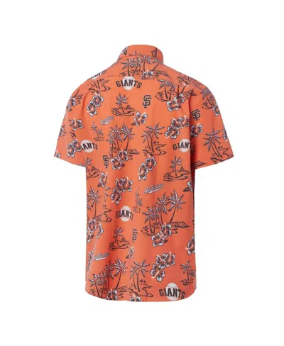 Reyn Spooner Men's Orange San Francisco Giants Kekai Button-down Shirt In Orange