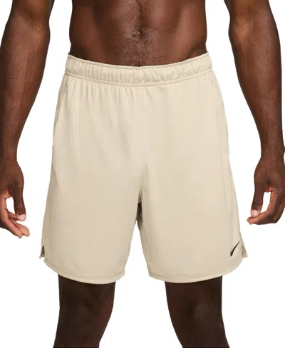 Nike Men's Form Dri-fit 7" Unlined Versatile Shorts In Neutral