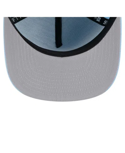 New Era Men's Light Blue Seattle Sounders Fc Color Pack A-frame 59fifty Fitted Hat