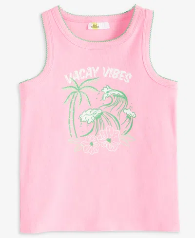 Epic Threads Girls Vacay Vibes Tank Top, Exclusively At Macy's