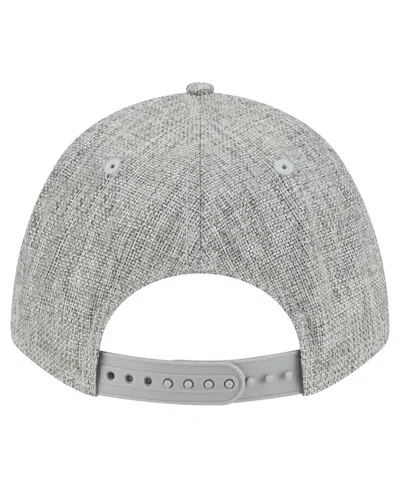 New Era Men's Gray Boston Red Sox Cotton Weave M-crown A-frame 9forty Adjustable Hat