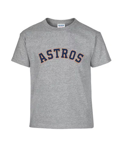 Soft As A Grape Big Boys And Girls Navy/gray Houston Astros Two-pack T-shirt Set
