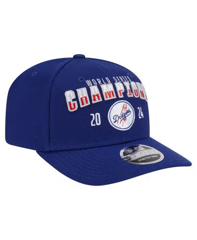 NEW ERA MEN'S ROYAL LOS ANGELES DODGERS 2024 WORLD SERIES CHAMPIONS 9SEVENTY ADJUSTABLE HAT 