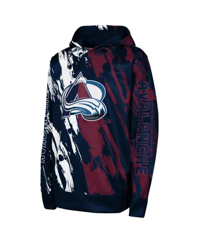 Outerstuff Preschool Burgundy Colorado Avalanche Master Snipe Pullover Hoodie