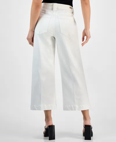 Liverpool Los Angeles Stride Patch Pocket Super High Waist Crop Wide Leg Jeans