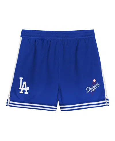 Outerstuff Toddler Gray/royal Los Angeles Dodgers Pinch Hitter Infielder T-shirt Shorts Set