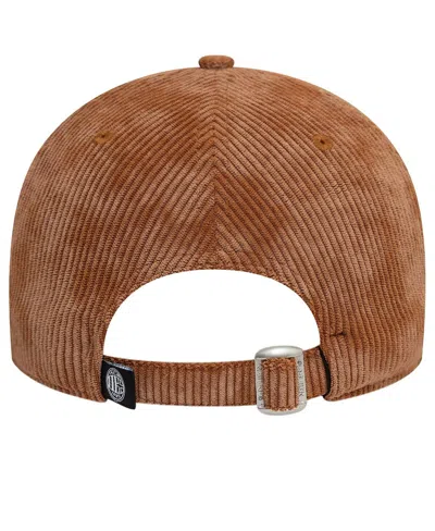 New Era Men's Tan Ac Milan Corduroy 9forty Adjustable Hat