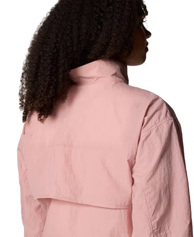 Columbia Plus Size Paracutie Cropped Cargo Windbreaker Jacket
