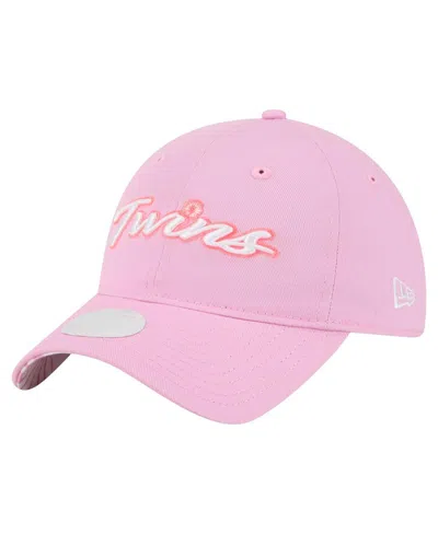 New Era Women's Pink Minnesota Twins Mother's Day 9twenty Adjustable Hat