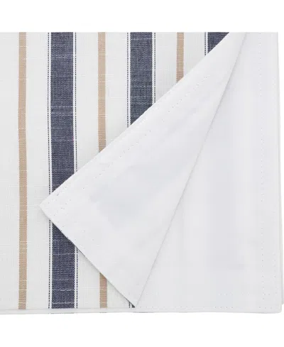 Saro Lifestyle Modern Striped Table Runner, 16" X 120"