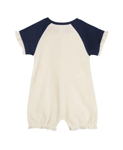 Outerstuff Baby Boys And Girls White Los Angeles Angels Slide Run Raglan Coveralls