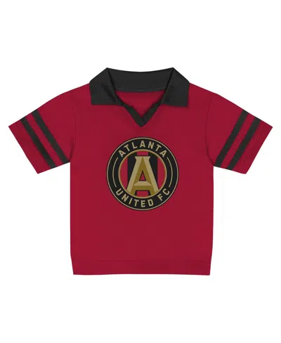 Outerstuff Toddler Red Atlanta United Fc Charming Dude Top Short Set