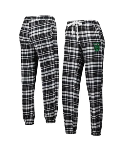 Shop Concepts Sport Women's Black Austin Fc Mainstay Flannel Sleep Pants