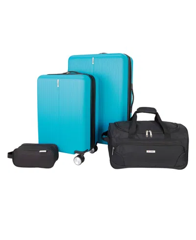 Tag Cityscape 4 Piece Hardside Luggage Set