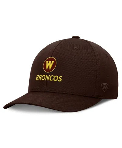 Top Of The World Men's Brown Western Michigan Broncos Reflex Performance Flex Hat