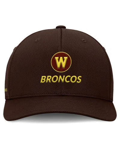 Top Of The World Men's Brown Western Michigan Broncos Reflex Performance Flex Hat